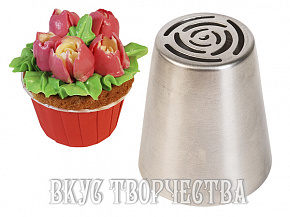 Кондитерская насадка роза одним движением №29