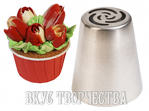 Кондитерская насадка роза одним движением №30