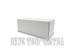 Коробка для торта 60х30х20см + подложка ЛХДФ/пенопласт