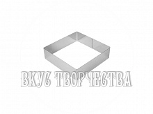 Форма металлическая Квадрат 22х22 см, Н-7см.
