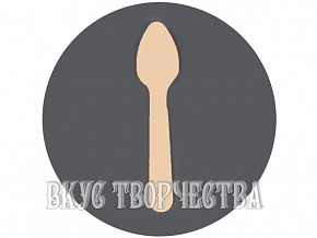 Ложка деревянная 10см