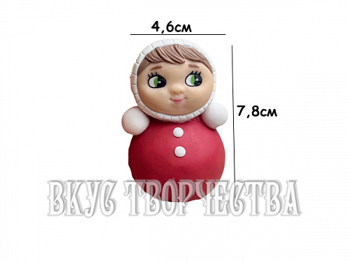 Силиконовый молд "Неваляшка" 3D