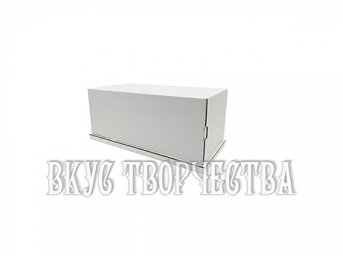 Коробка для торта 40х30х20см + подложка ЛХДФ/пенопласт Коробка для торта 40х30х20см + подложка ЛХДФ/пенопласт