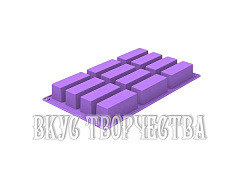 Силиконовая форма для выпечки и заморозки 