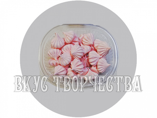 Безе мини розовое