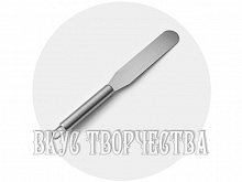 Лопатка-палетка прямая с металлической ручкой, 15см.
